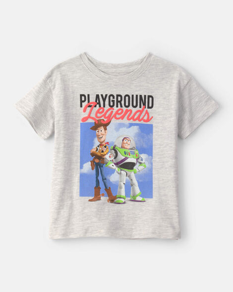 toddler boy pixar© toy story graphic tee - grey