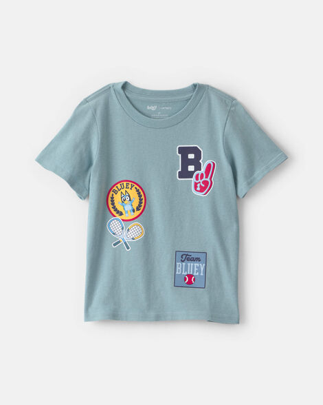 toddler 'team bluey™' graphic tee - blue