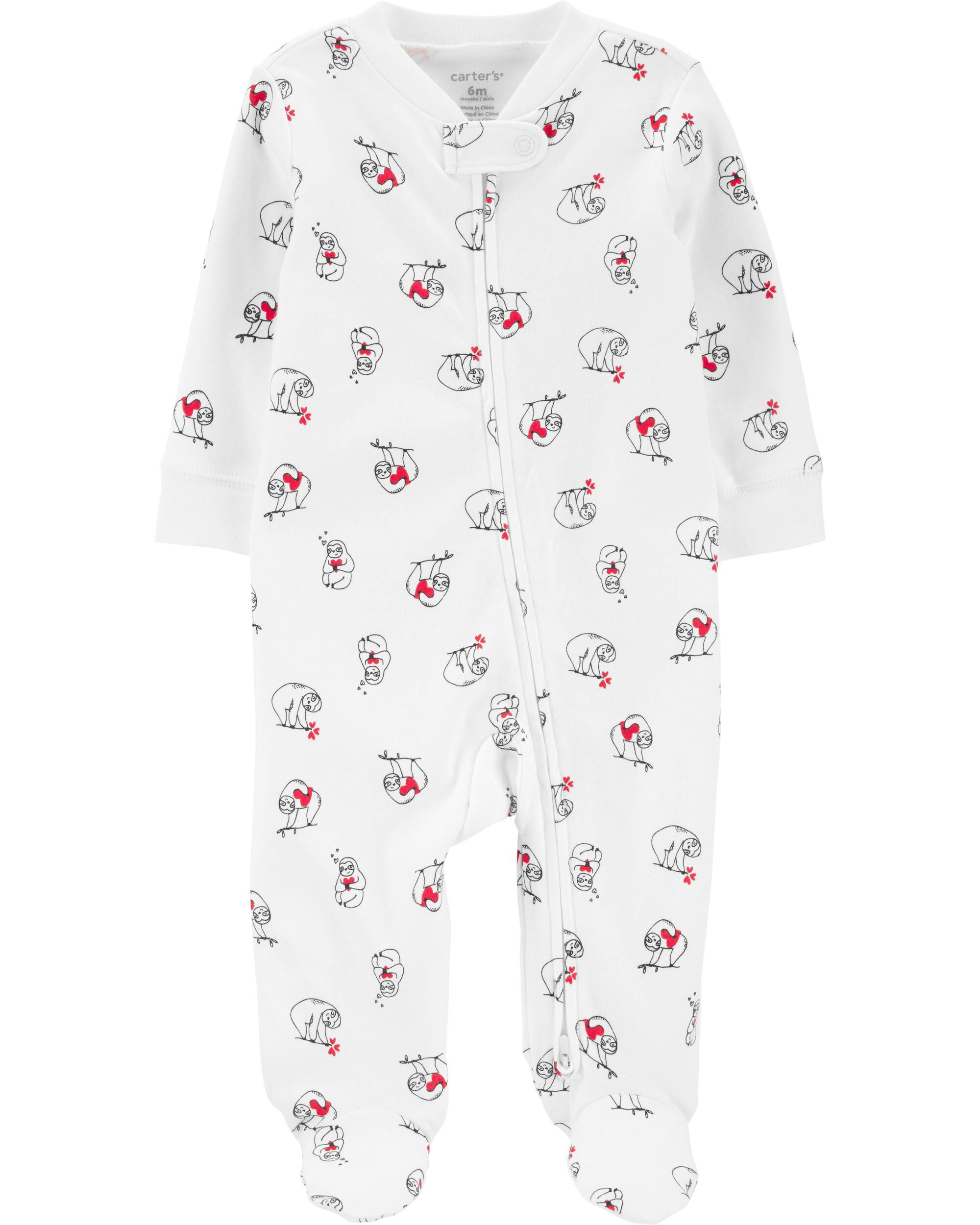 carters valentines day pajamas