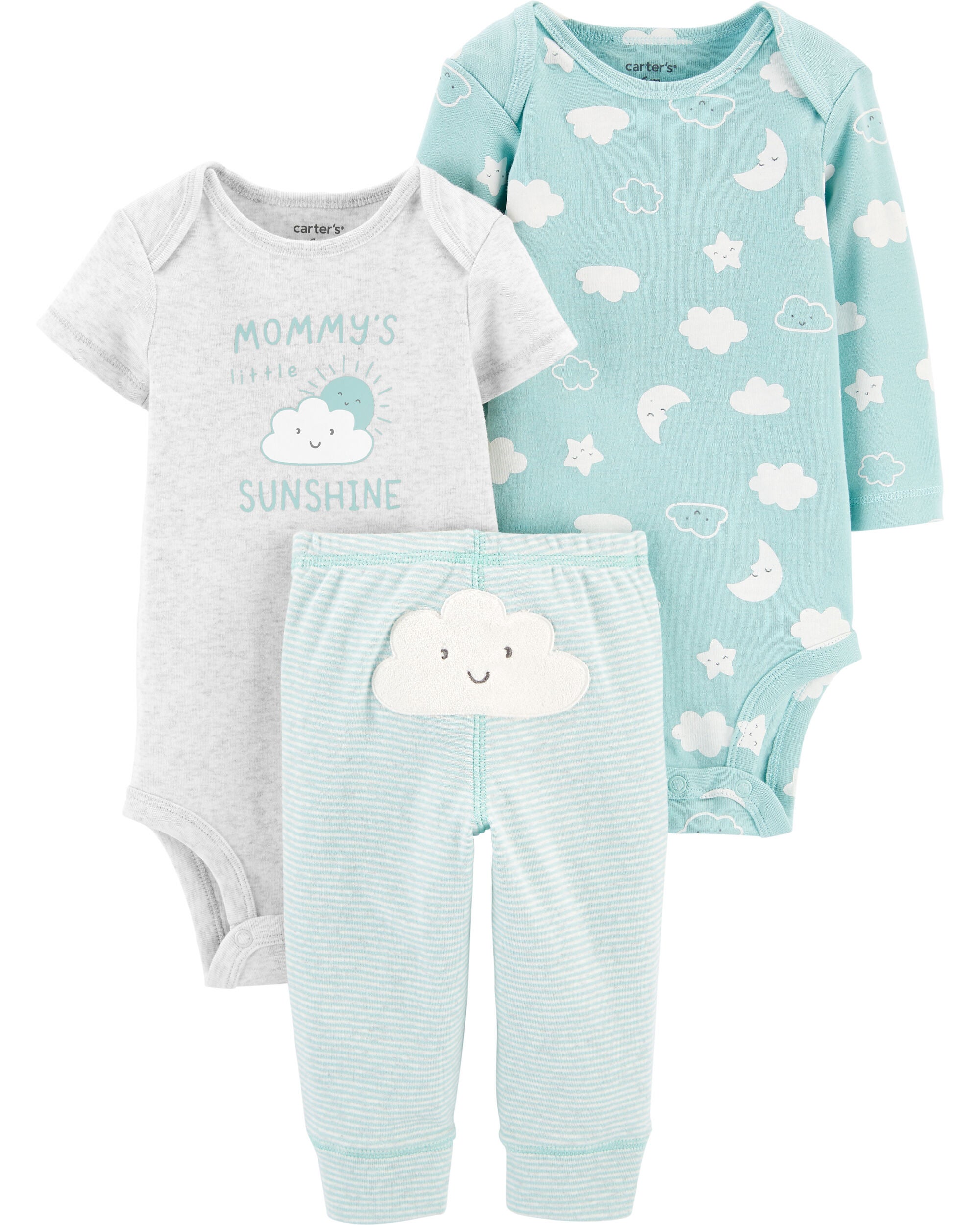 carter's neutral baby clothing
