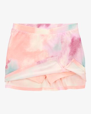 Product image 2 of Kid Tie-Dye Pull-On Golf Skort - Pink/Blue