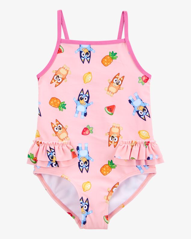 Product image 1 of Toddler Bluey™ 1-Piece Swimsuit - Pink