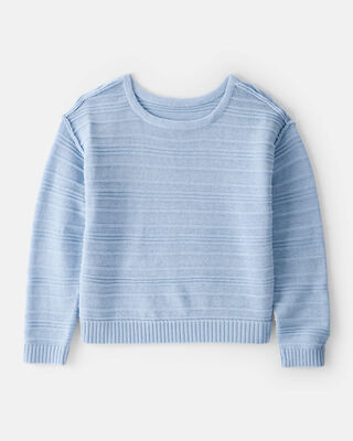Product image 1 of Girls Long-Sleeve Sweater - Blue