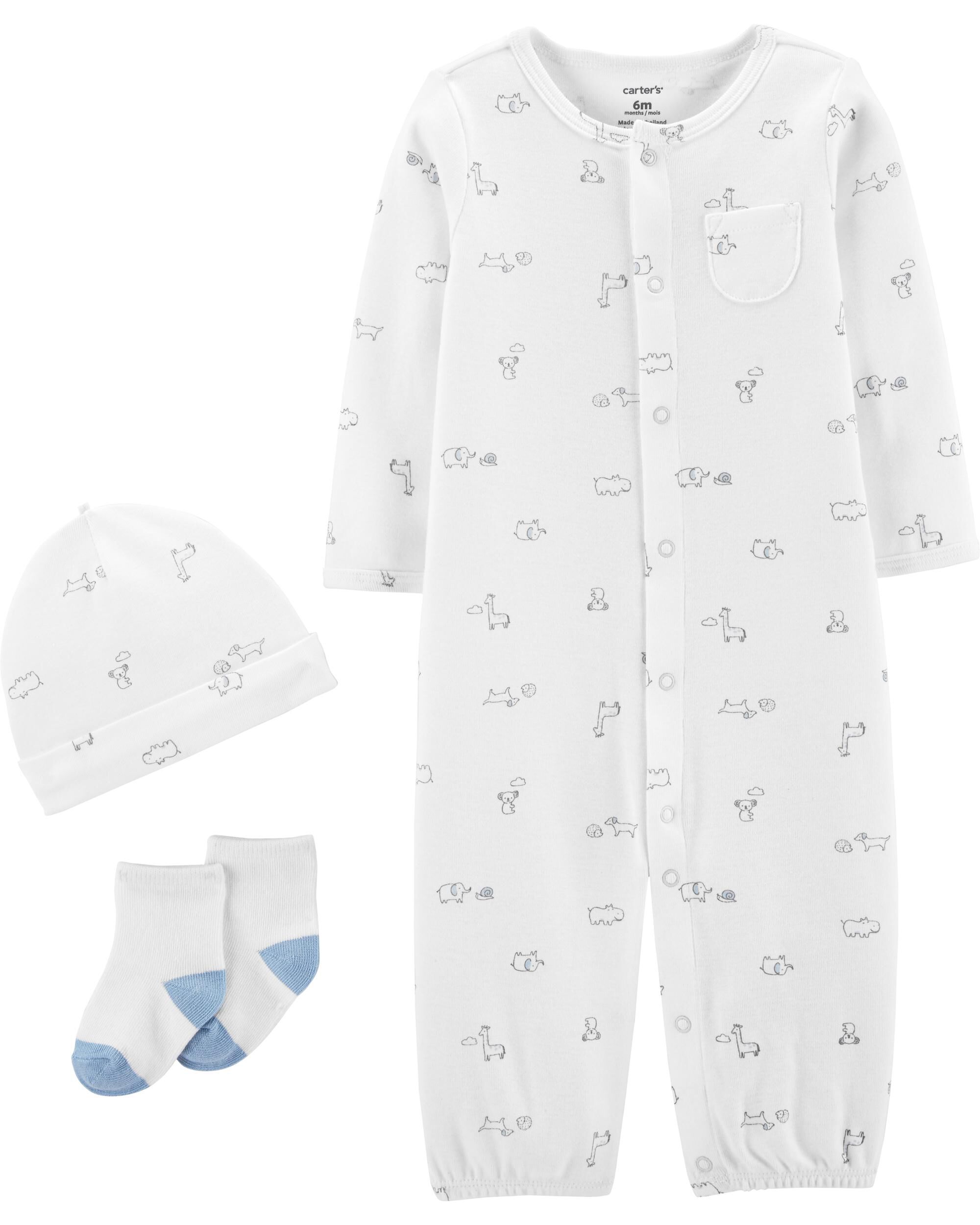 carters newborn gowns