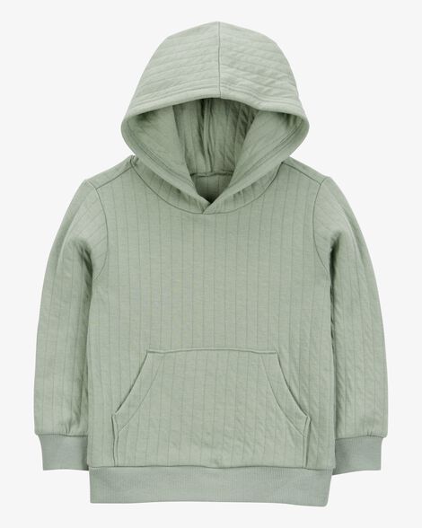  Product image 1 of Toddler Hooded Doubleknit Pullover - Green