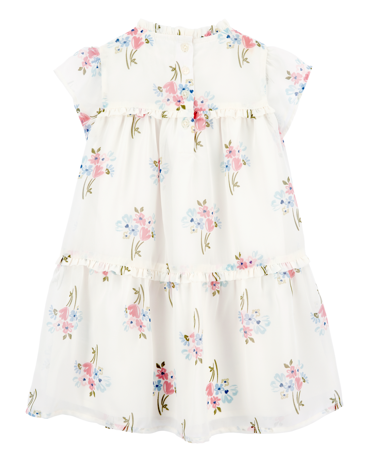 Toddler Floral Short-Sleeve Dress - Carter's | Carter's