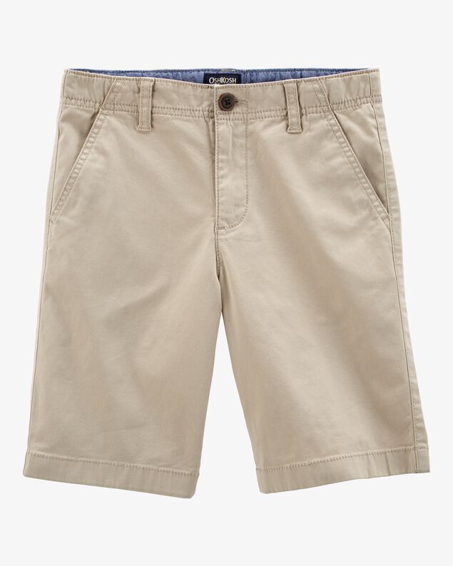Product image 1 of Kid Stretch Chino Uniform Shorts - Khaki