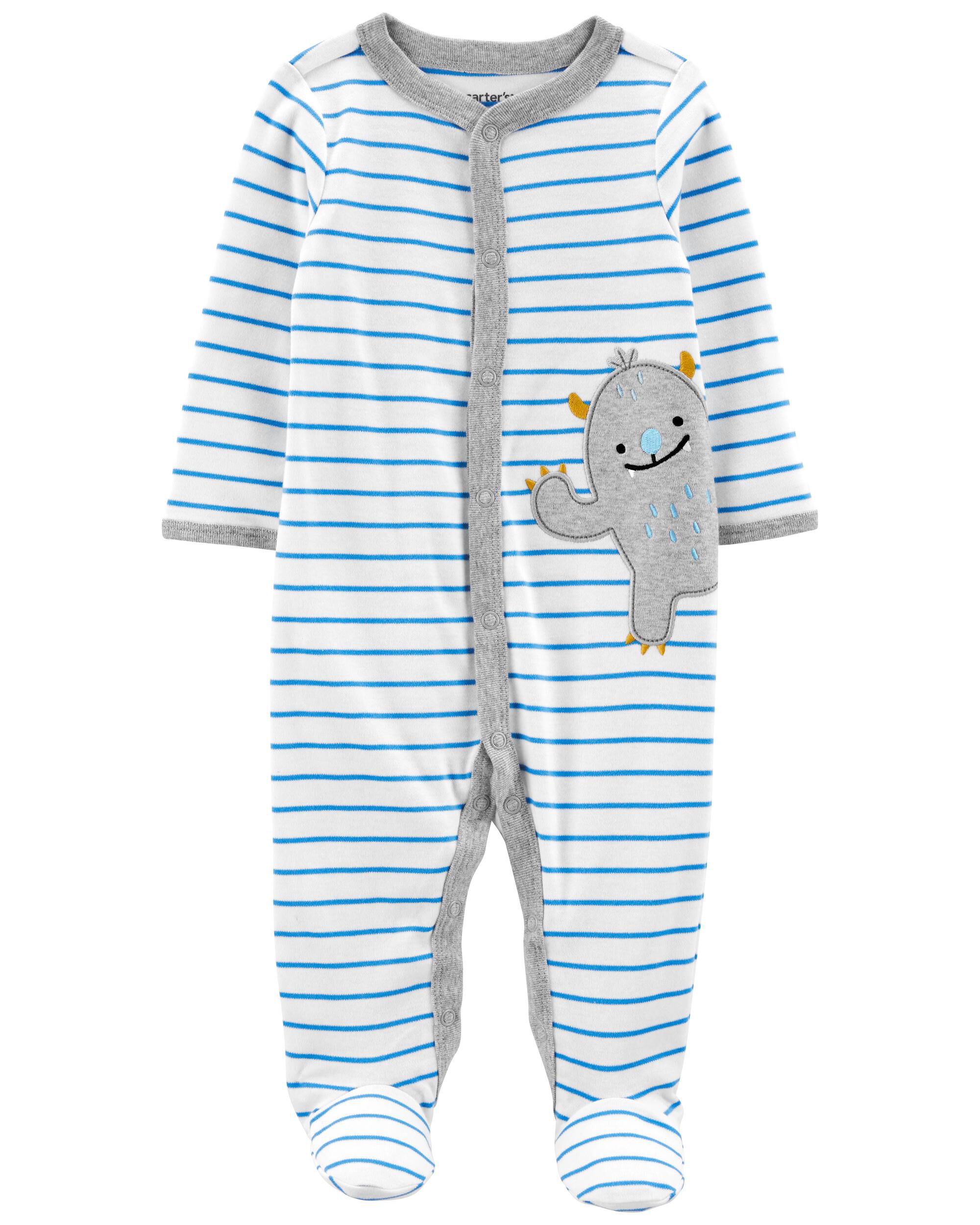 Baby Monster Snap Up Cotton Sleep Play Pajamas Carter s Carter s
