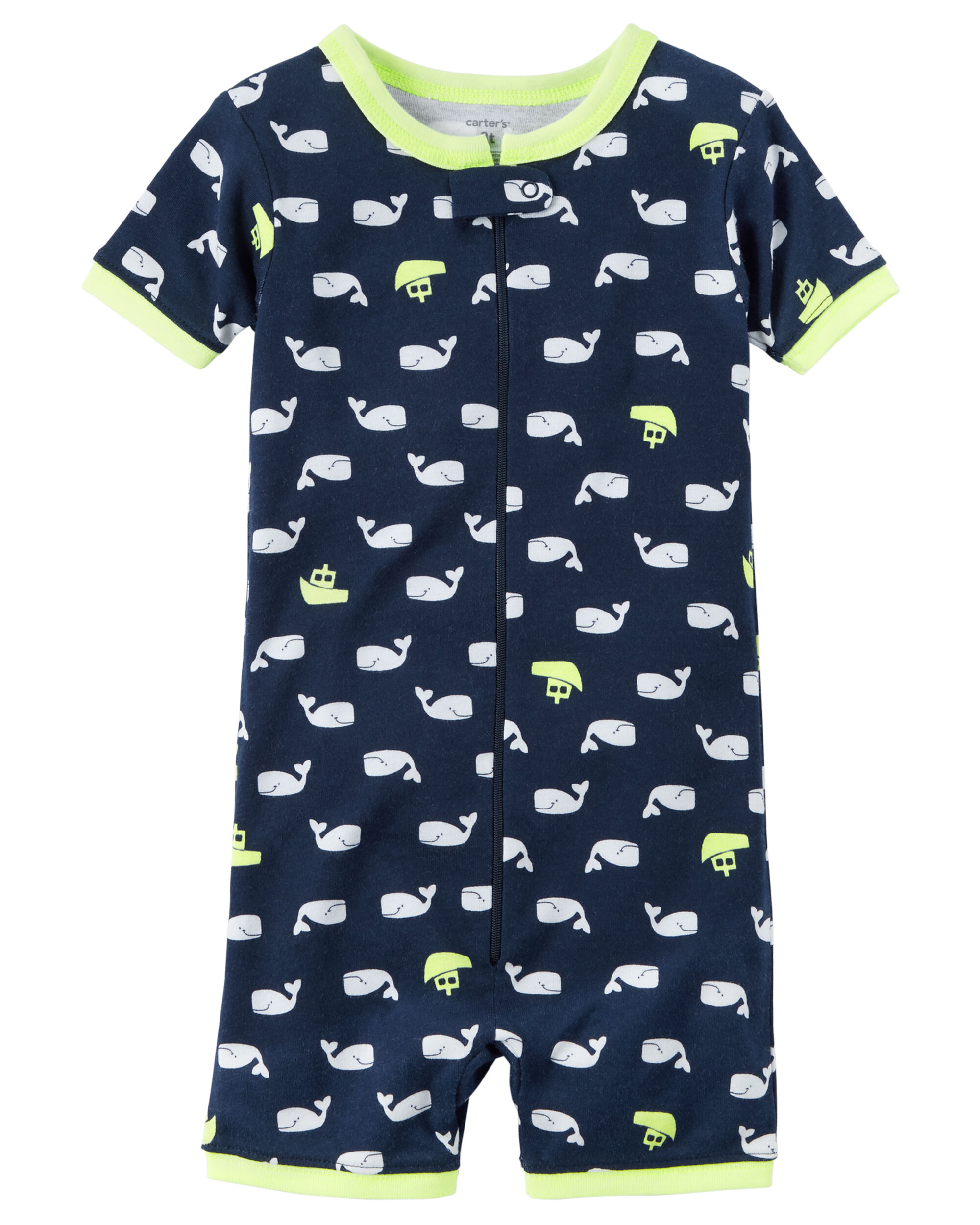 carters romper pajamas
