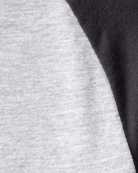 Boys Long-Sleeve Raglan Tee - Green