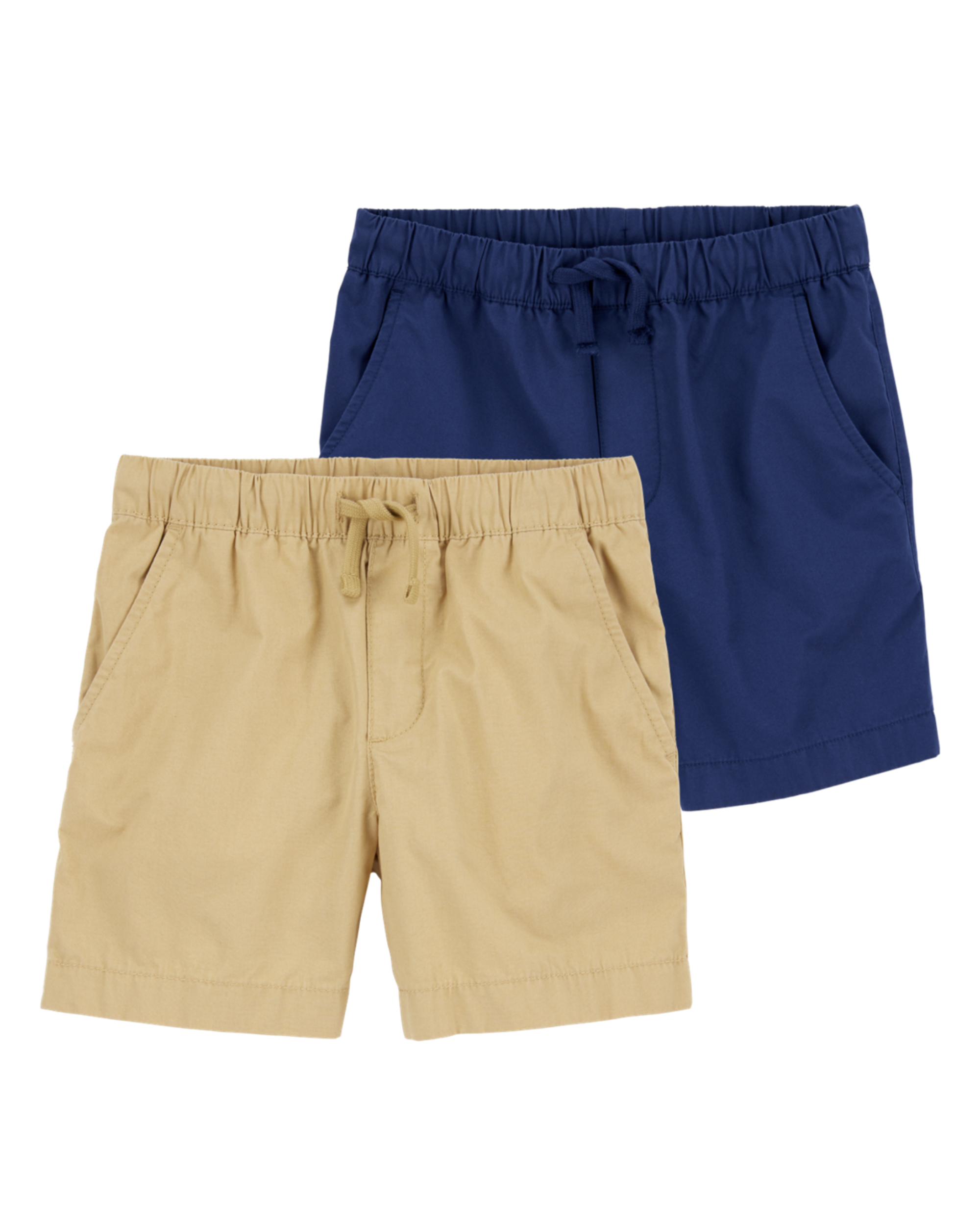 Kid 2-Pack Pull-On Poplin Shorts