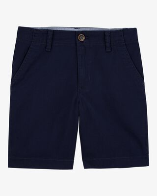 Product image 1 of Kid  Stretch Chino Uniform Shorts - Navy