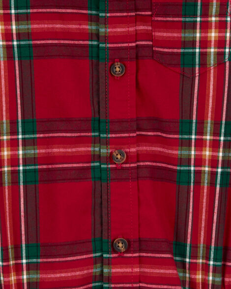  Product image 4 of Baby 3-Piece Plaid Dress Me Up Set