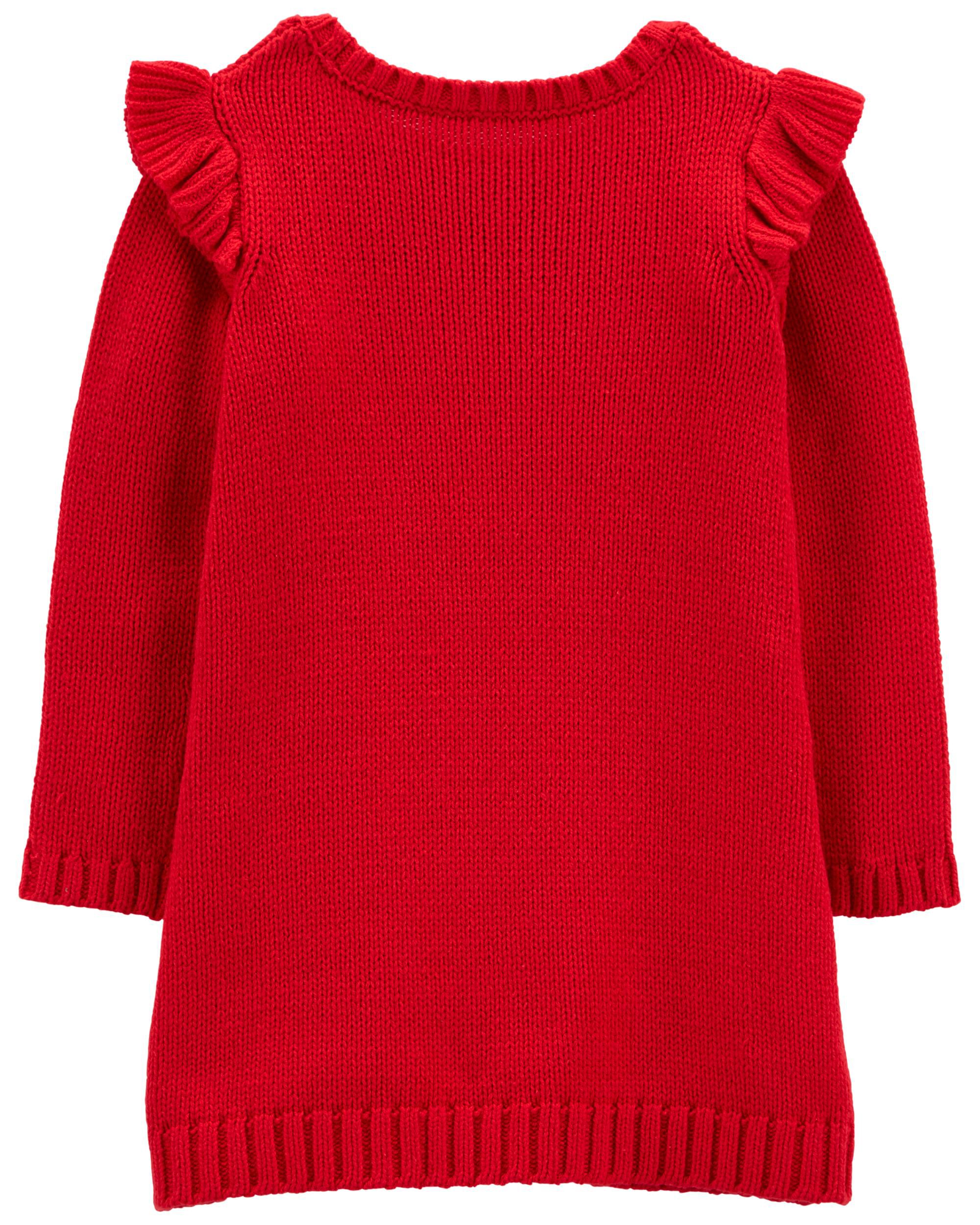 Carters cable knit sweater dress clearance