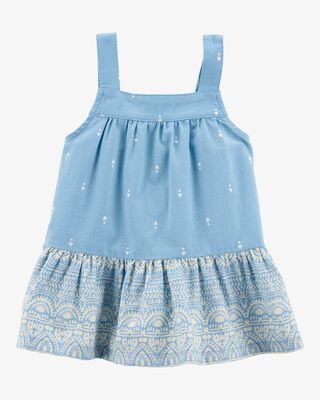 Product image 1 of Baby  Heart Drop Print Tank - Blue
