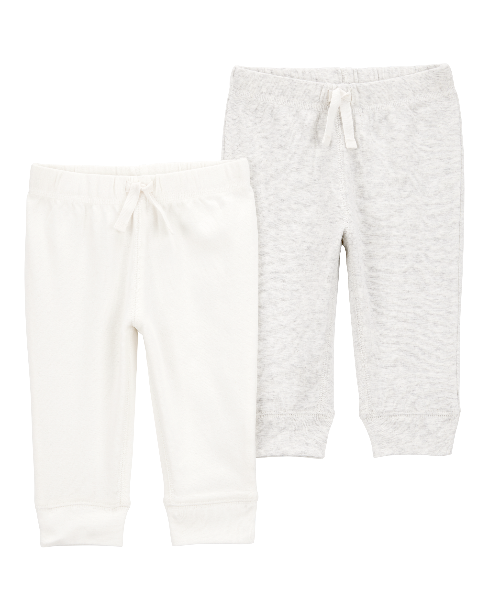 Baby 2-Pack Pull-On Pants - Ivory