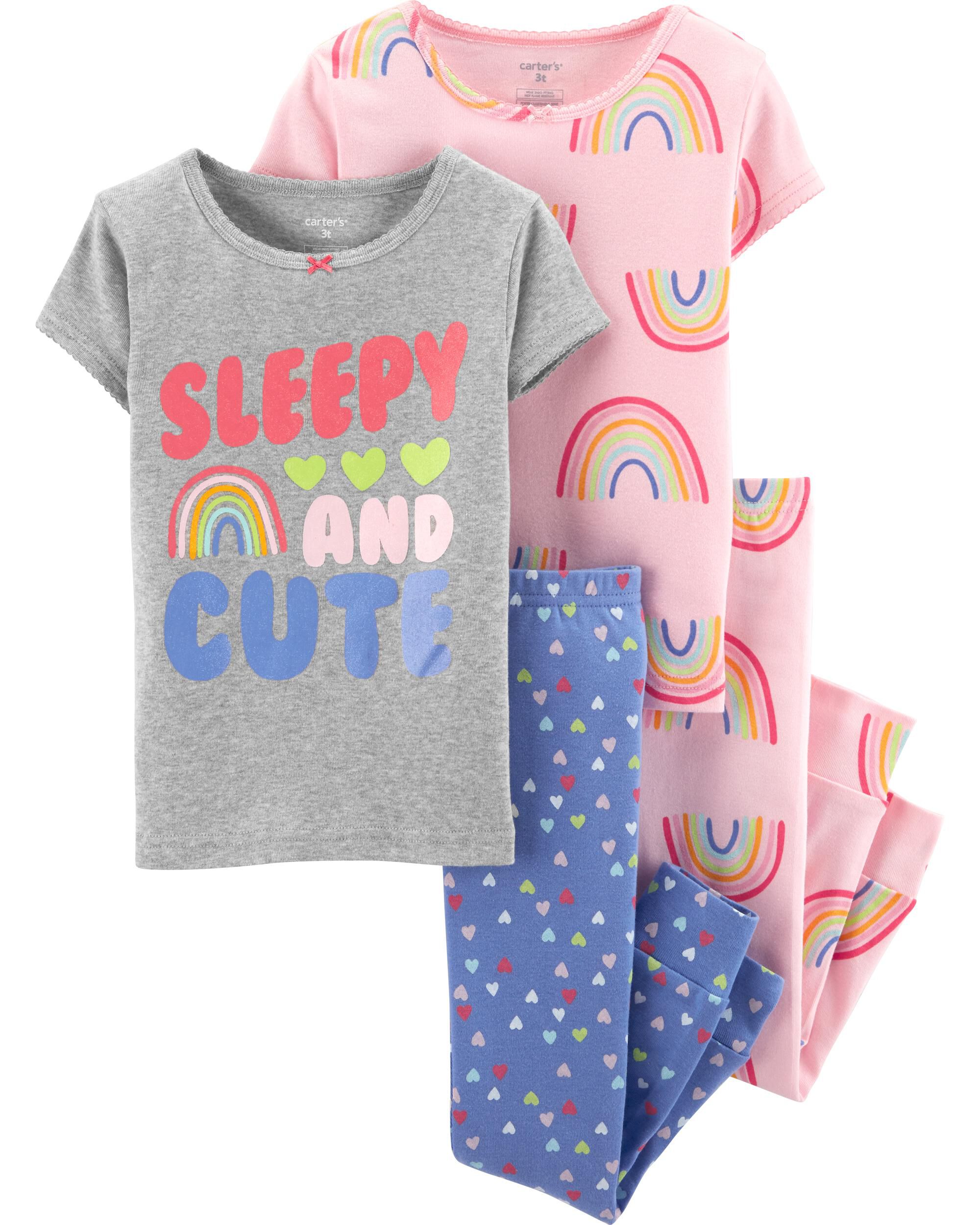 Carters rainbow pajamas clearance