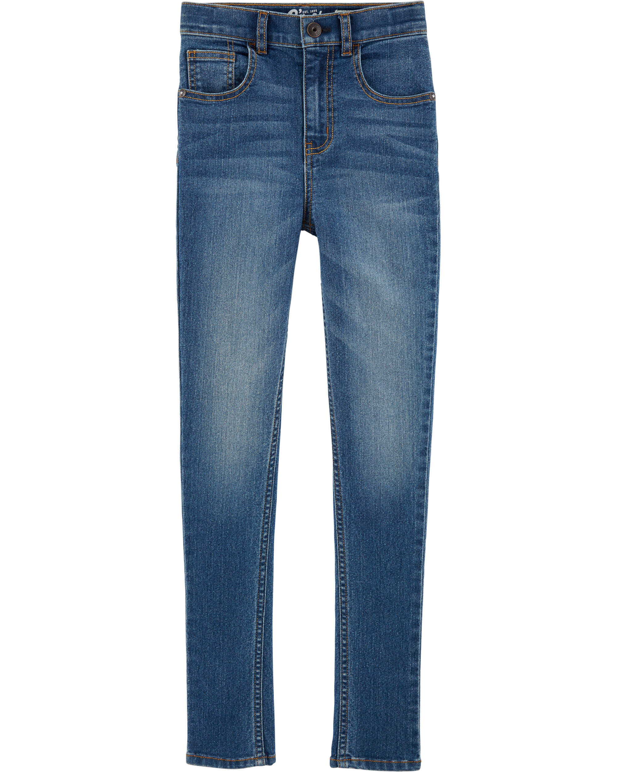 Kid Dark Blue Wash Skinny-Leg Jeans - OshKosh | Carter's