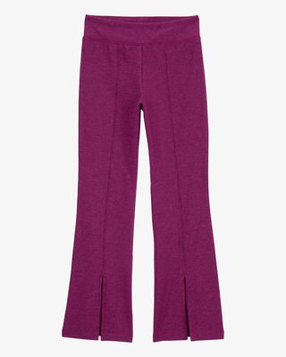 Product image 1 of Kid Split Hem High-Rise Pants - Purple