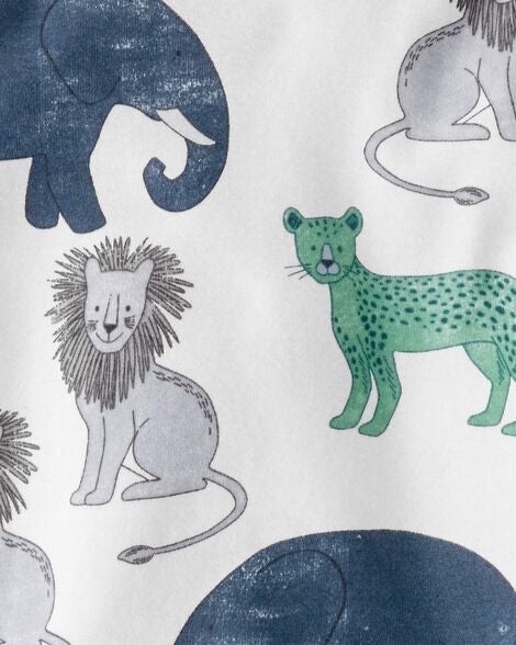  Product image 2 of Baby Organic Cotton Pajamas Set in Wildlife Print