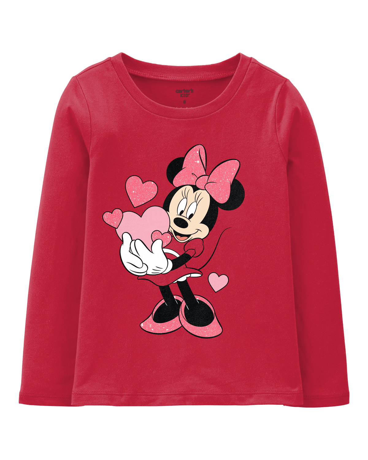 有名なブランド Kid Minnie Mouse Valentine's Day Tee - Red - Carter's | Carter's コスプレ衣装
