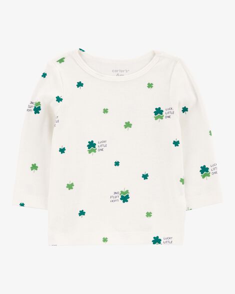  Product image 3 of Baby 3-Piece St. Patrick's Day Print Jumper Set
