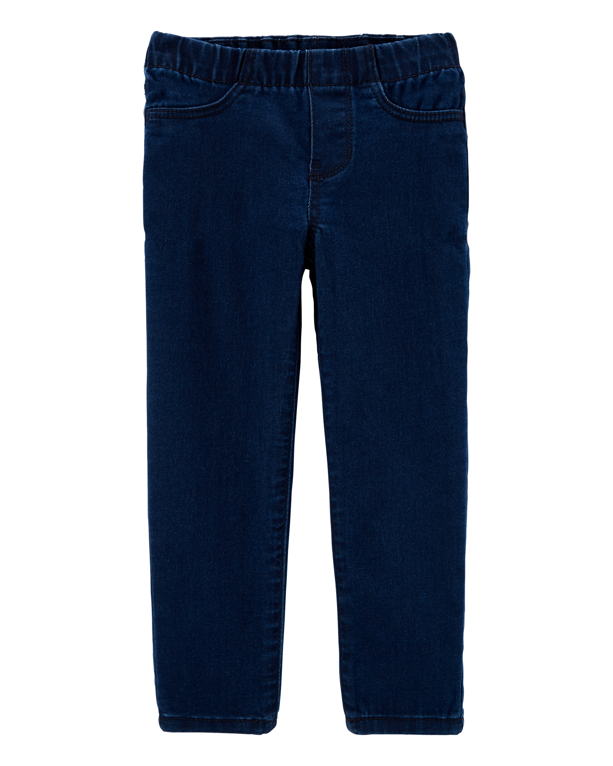 Toddler Dark Wash Elastic-Waist Jeggings