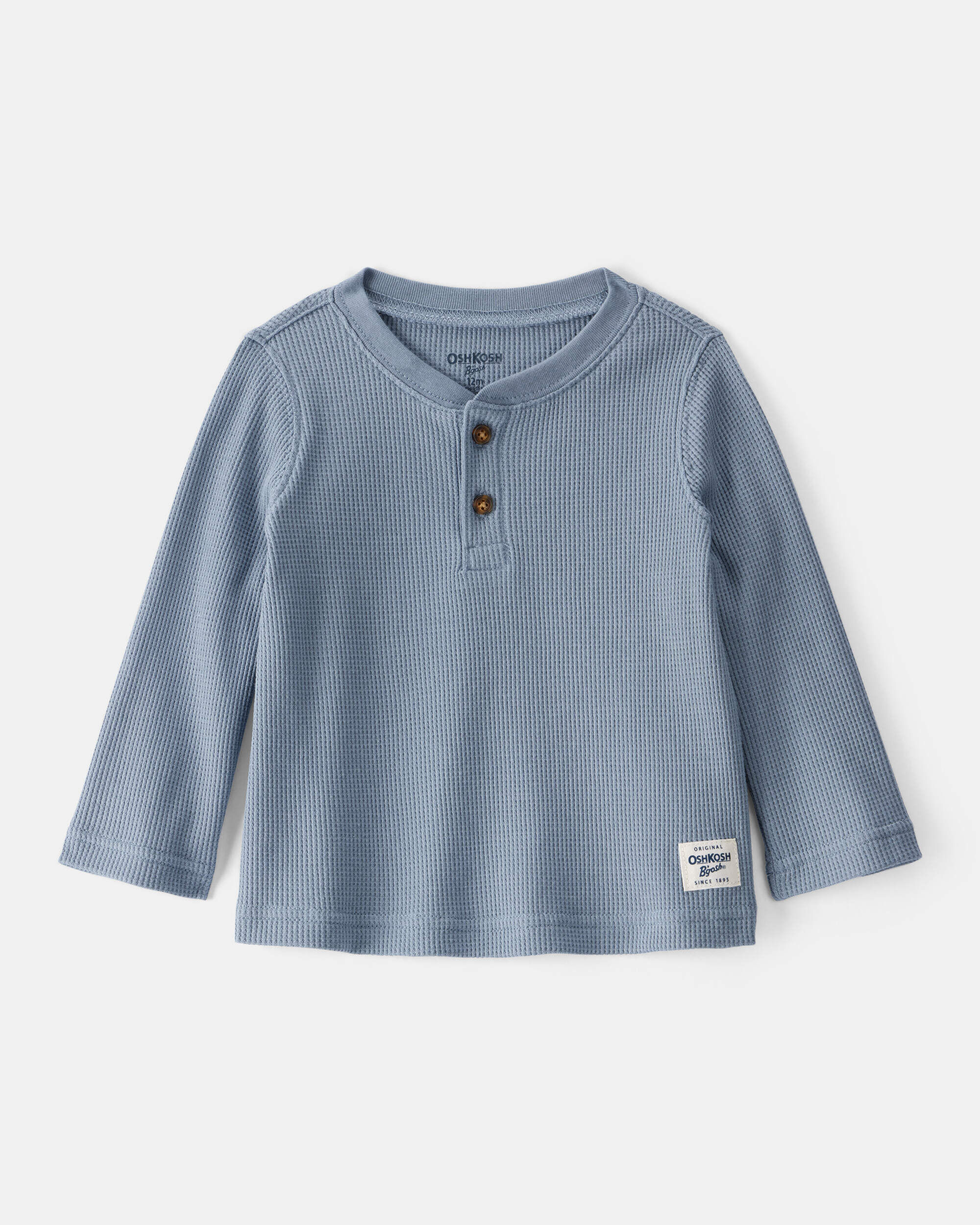 Baby Boy Long-Sleeve Henley Shirt