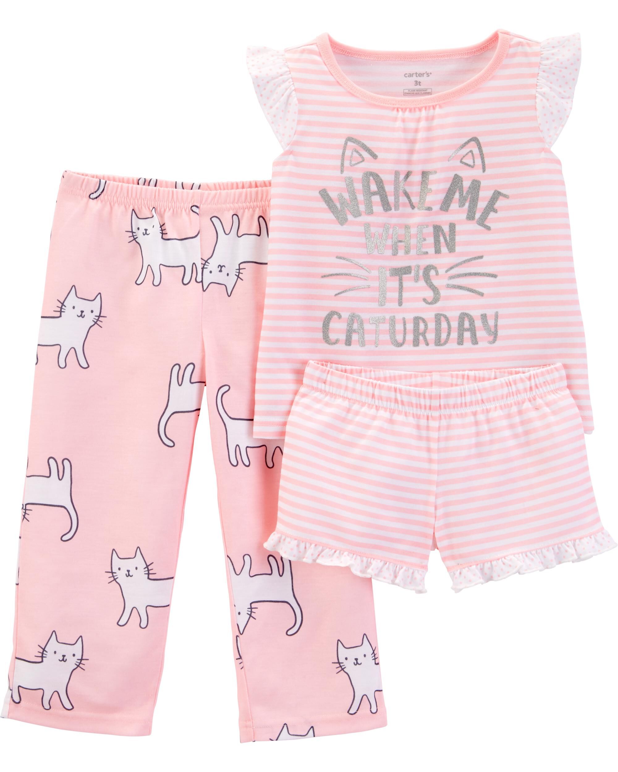 Carters cat pajamas clearance