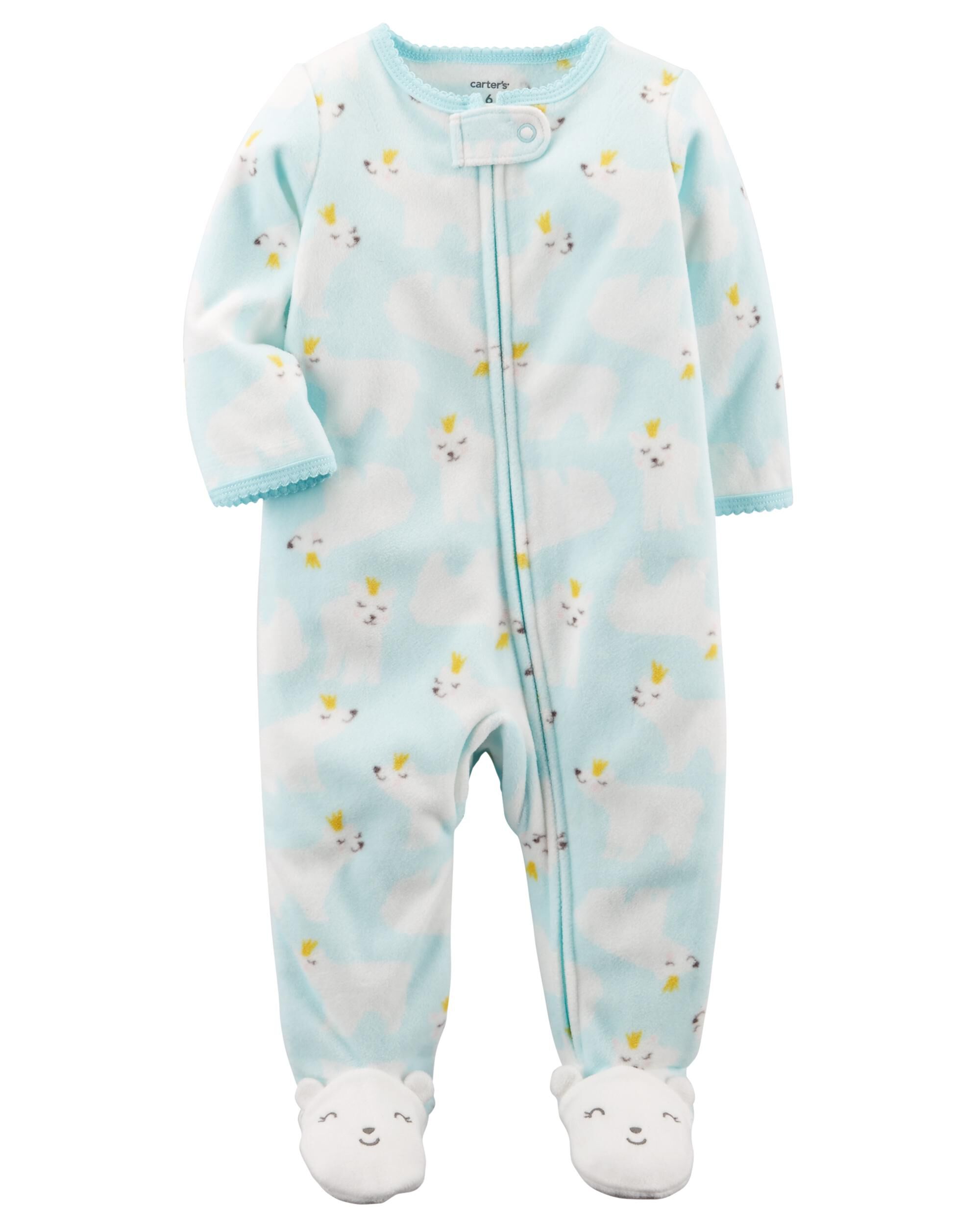 carter's polar bear pajamas