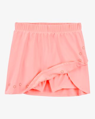 Product image 2 of Kid Active Wrap Skort - Coral