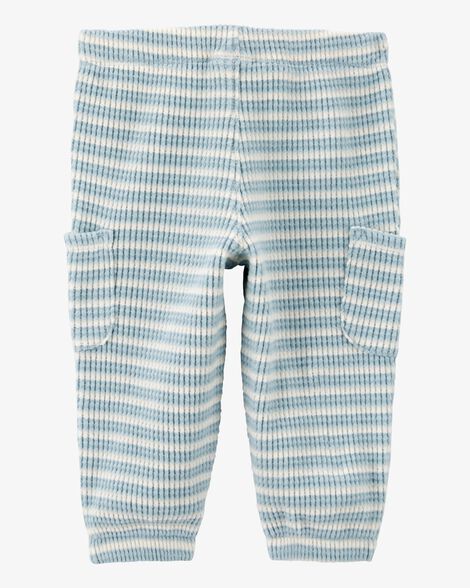  Product image 2 of Baby Striped Pull-On Thermal Pants