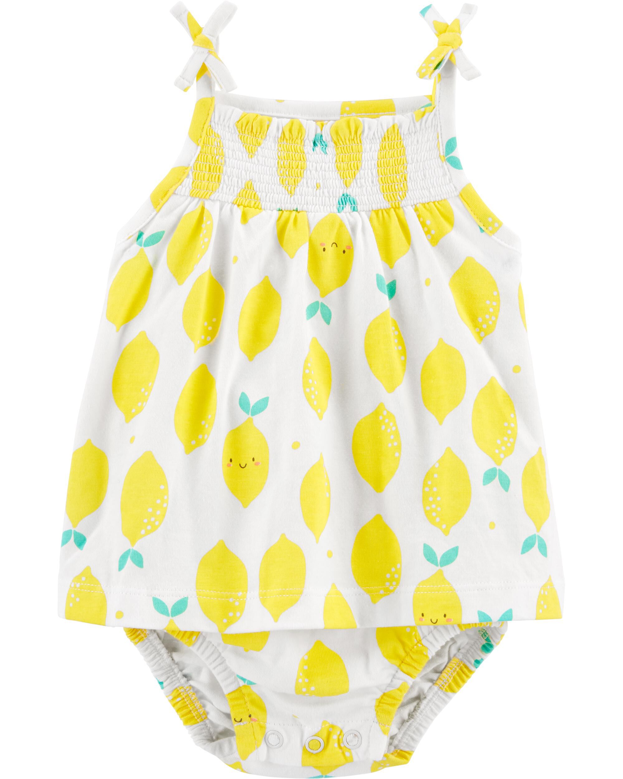 Carters lemon dress Clearance