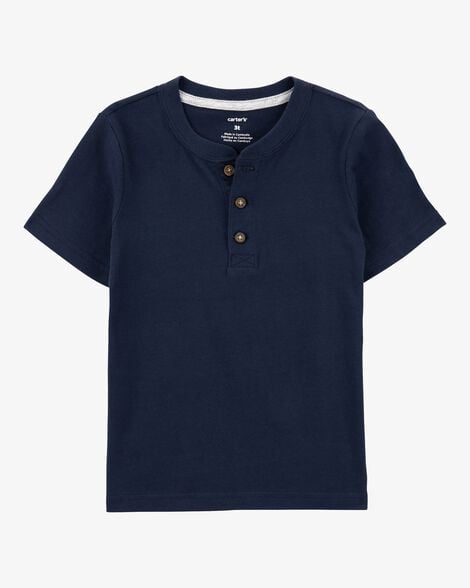 Product image 1 of Baby Short-Sleeve Henley Tee