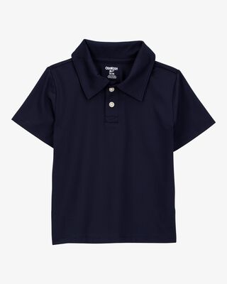 Product image 1 of Toddler Active Uniform Polo Shirt in Moisture Wicking BeCool™ Fabric - Navy
