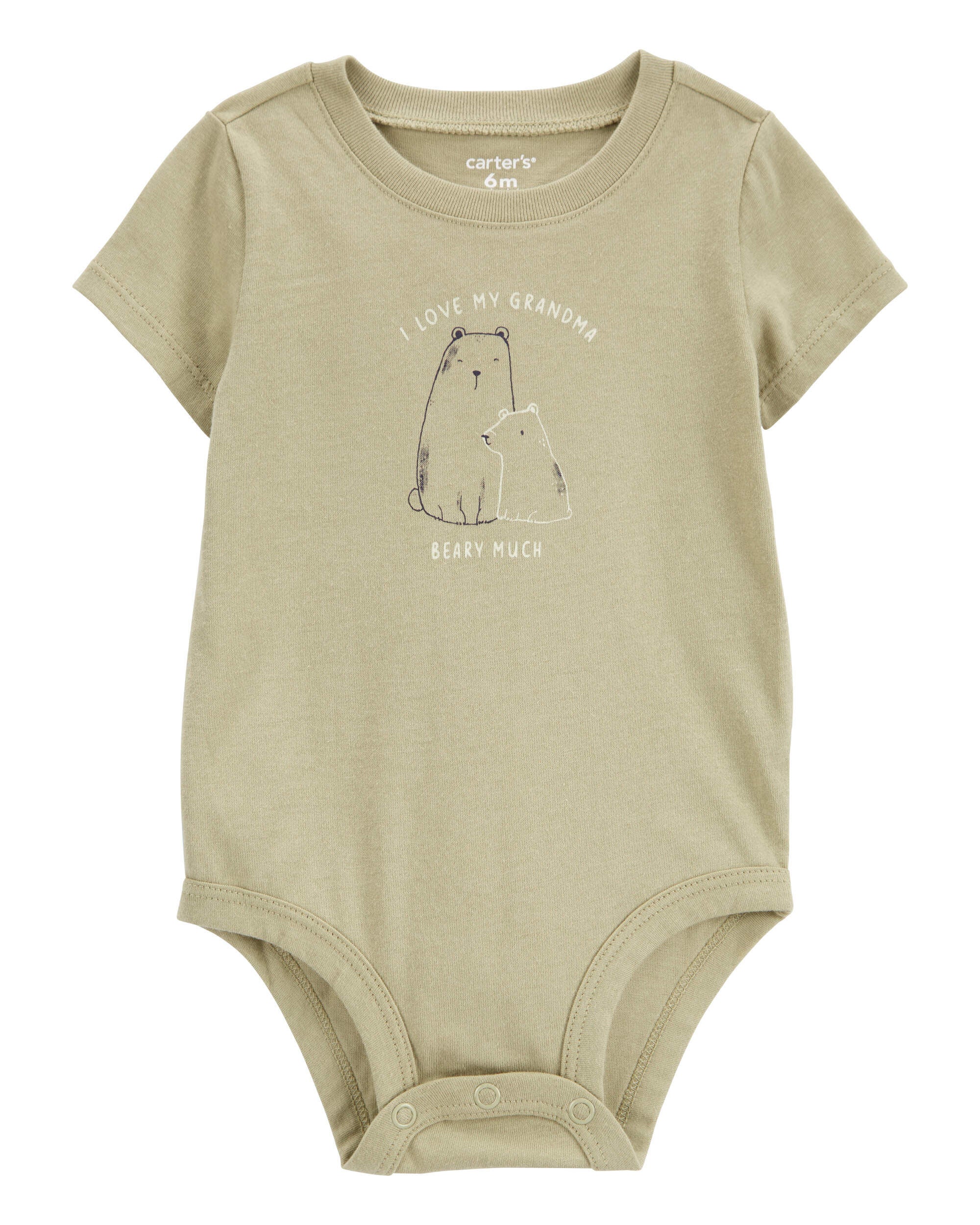 Baby Hello Grandpa Announcement Bodysuit - Carter's | Carter's
