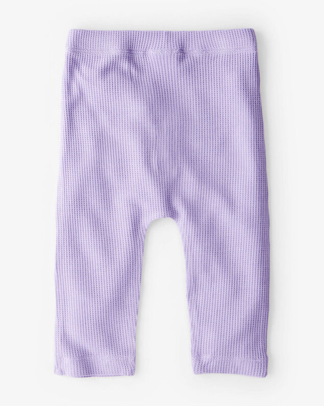 Product image 2 of Baby Girl Paint Print PurelySoft Pull-On Pants - White/Purple