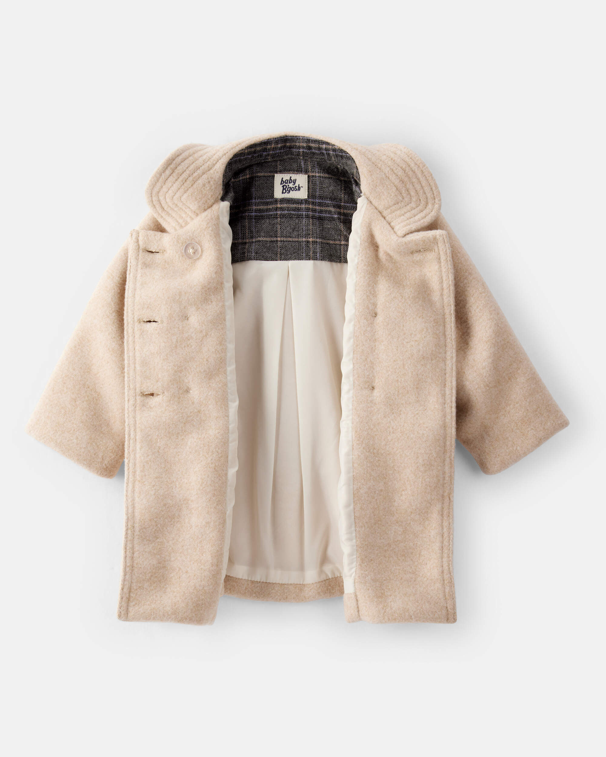 Baby Girl Long-Sleeve Fashion Peacoat - Brown - OshKosh