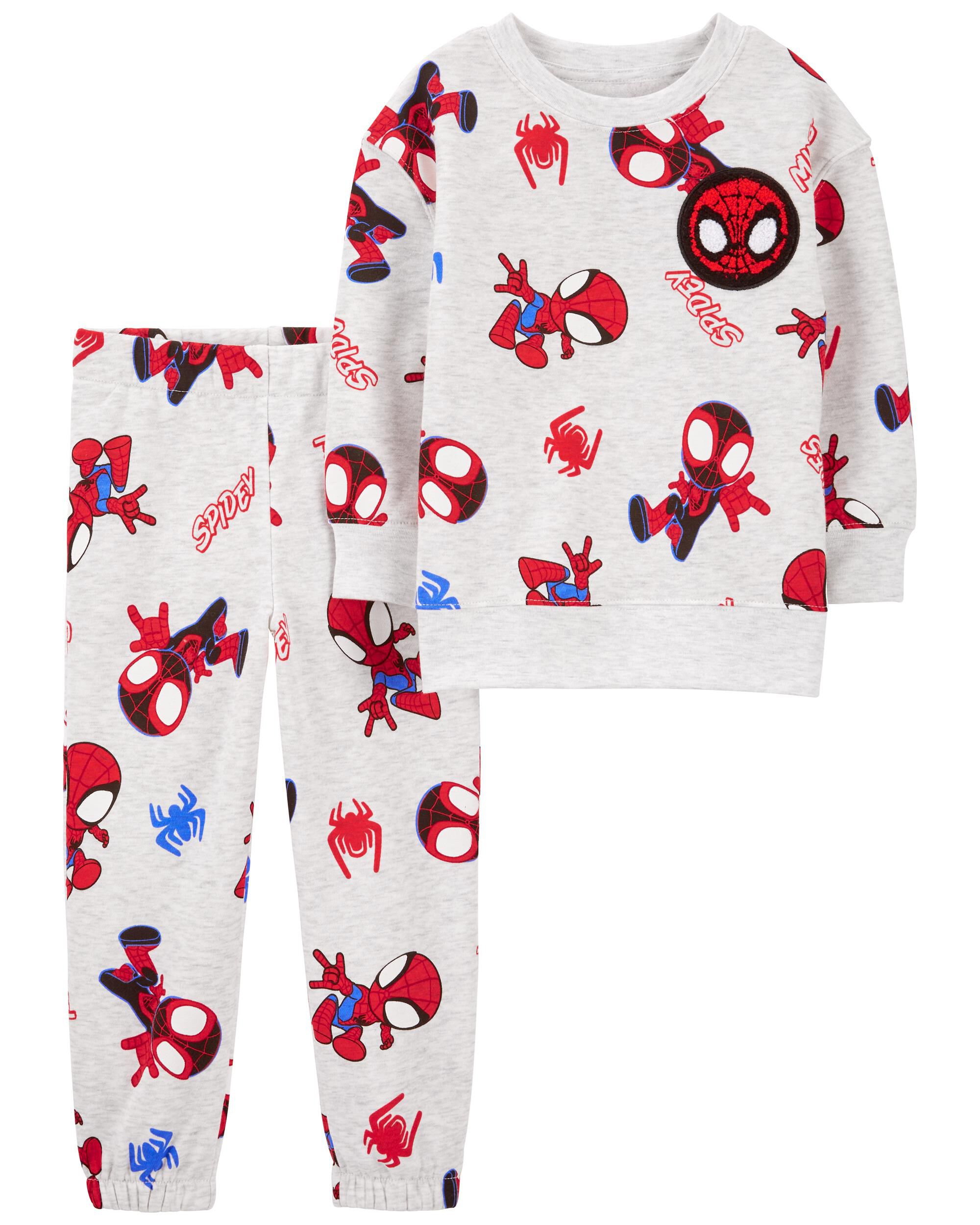 Baby spiderman pajamas discount