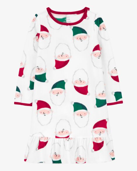 Product image 1 of Santa Fleece Nightgown Pajamas