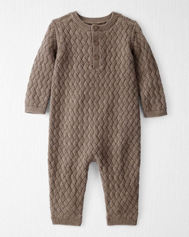 Product image 1 of Baby Organic Cotton Sweater Knit Jumpsuit