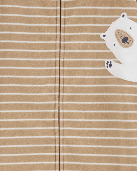  Product image 2 of Baby Polar Bear 2-Way Zip Fleece Sleep Bag