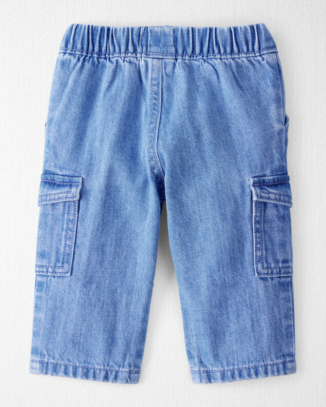 Product image 2 of Baby Organic Cotton Chambray Cargo Pants