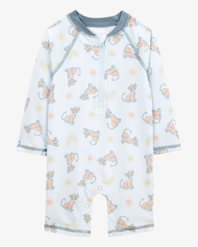 Product image 1 of Baby Disney© Lion King 1-Piece Rashguard Swimsuit - Blue