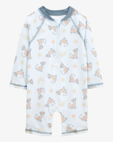 Product image 1 of Baby Disney© Lion King 1-Piece Rashguard Swimsuit - Blue