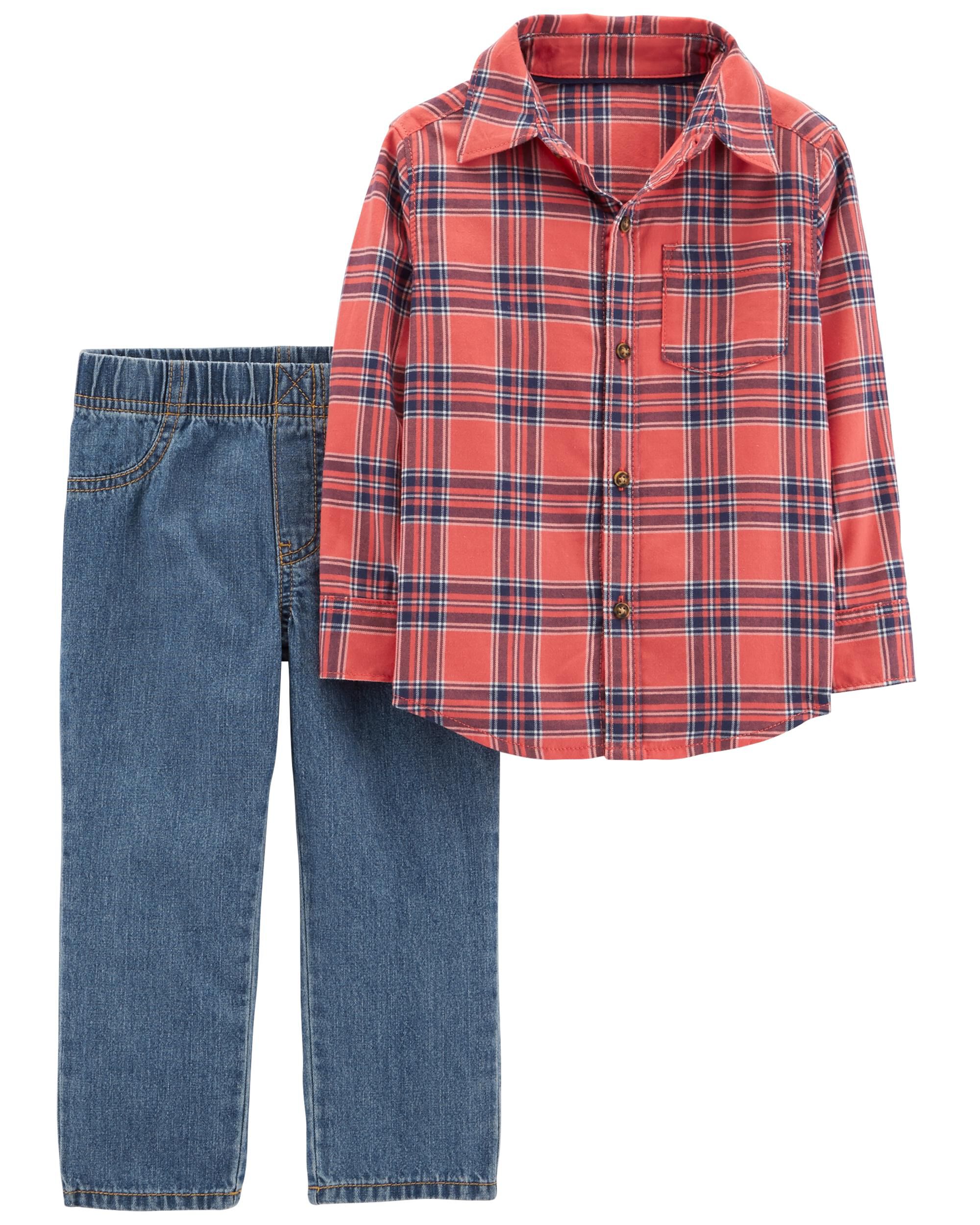 carters elastic waist jeans