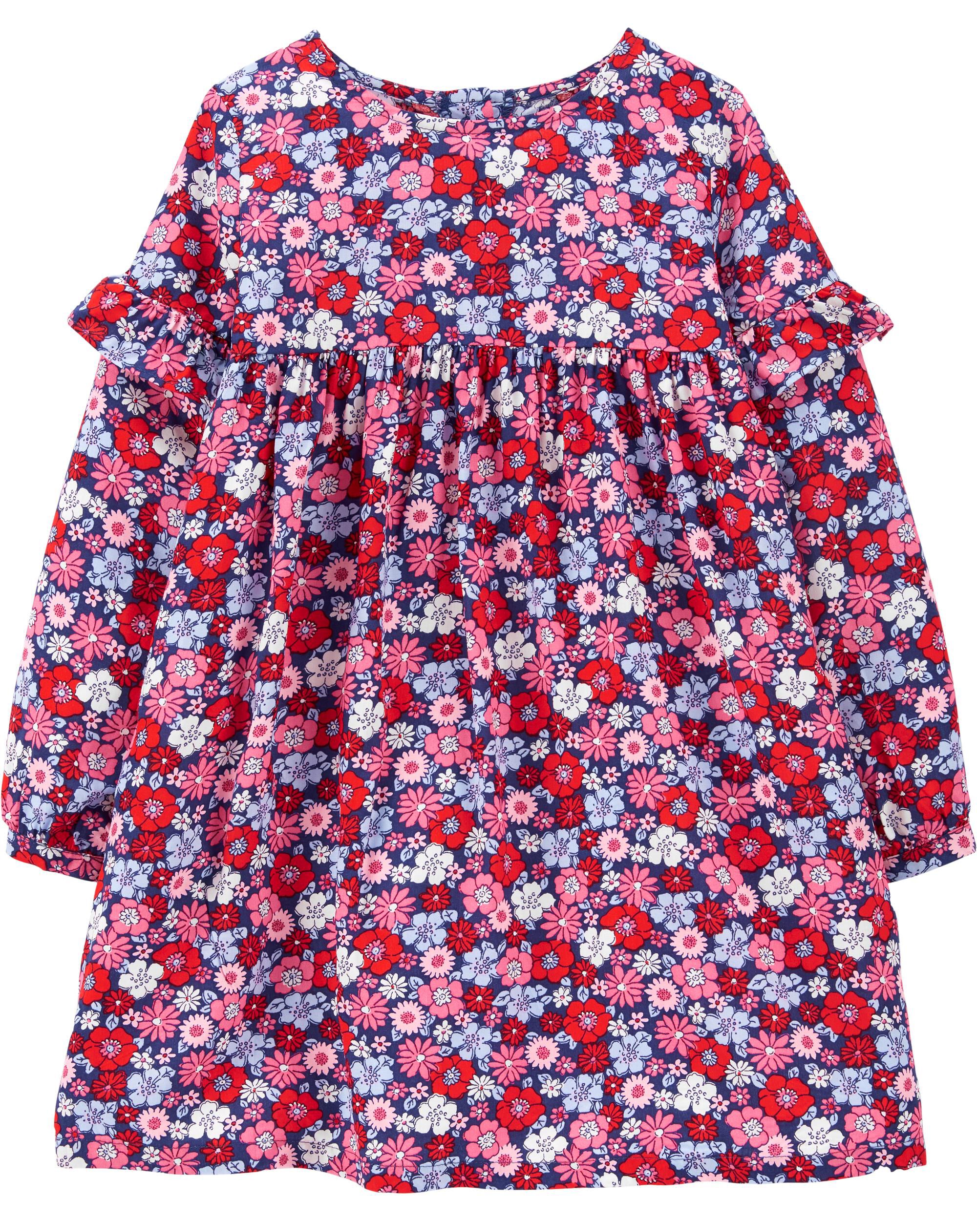 carters red sweater dress