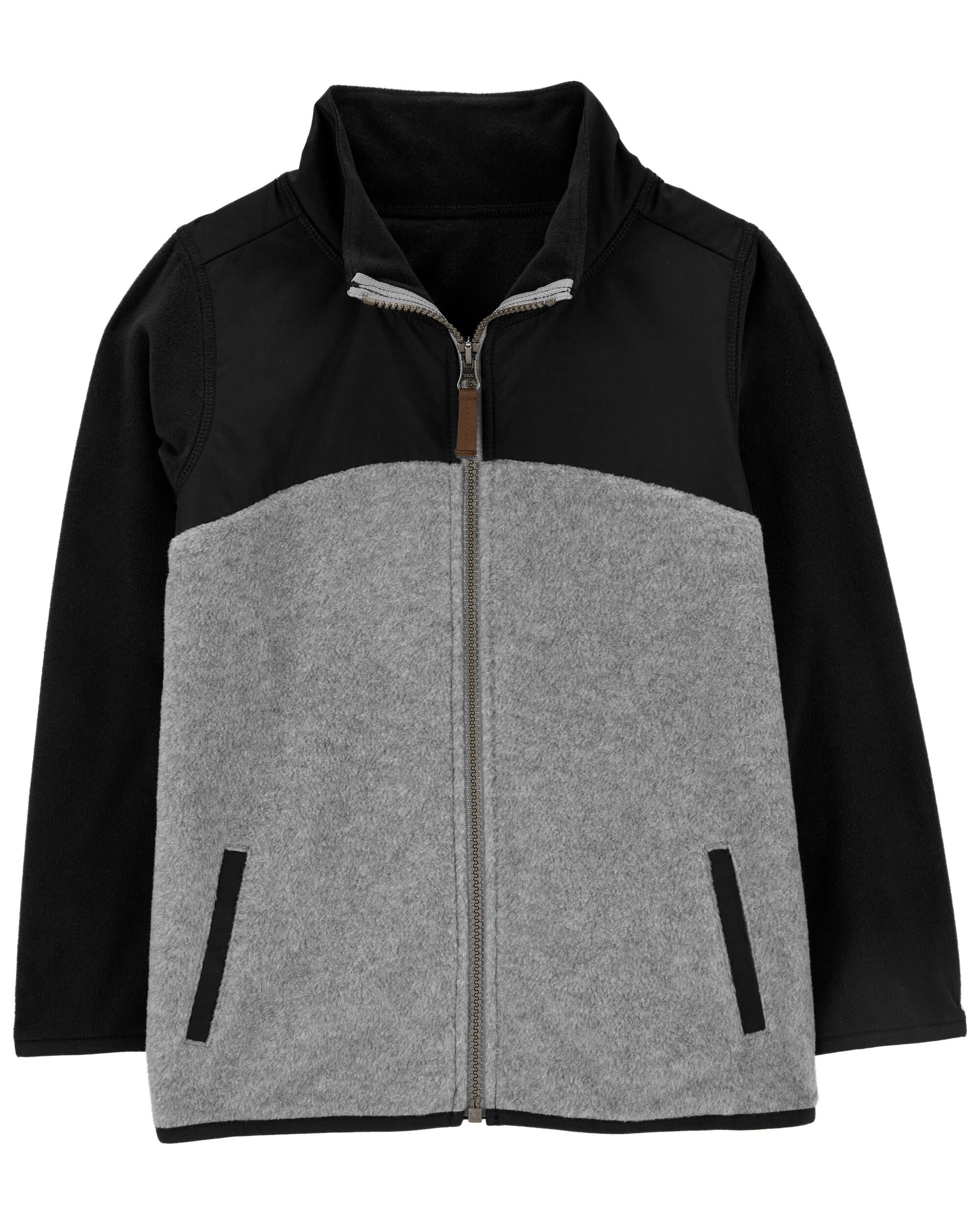 Kid Zip Up Fleece Jacket Carter s Carter s