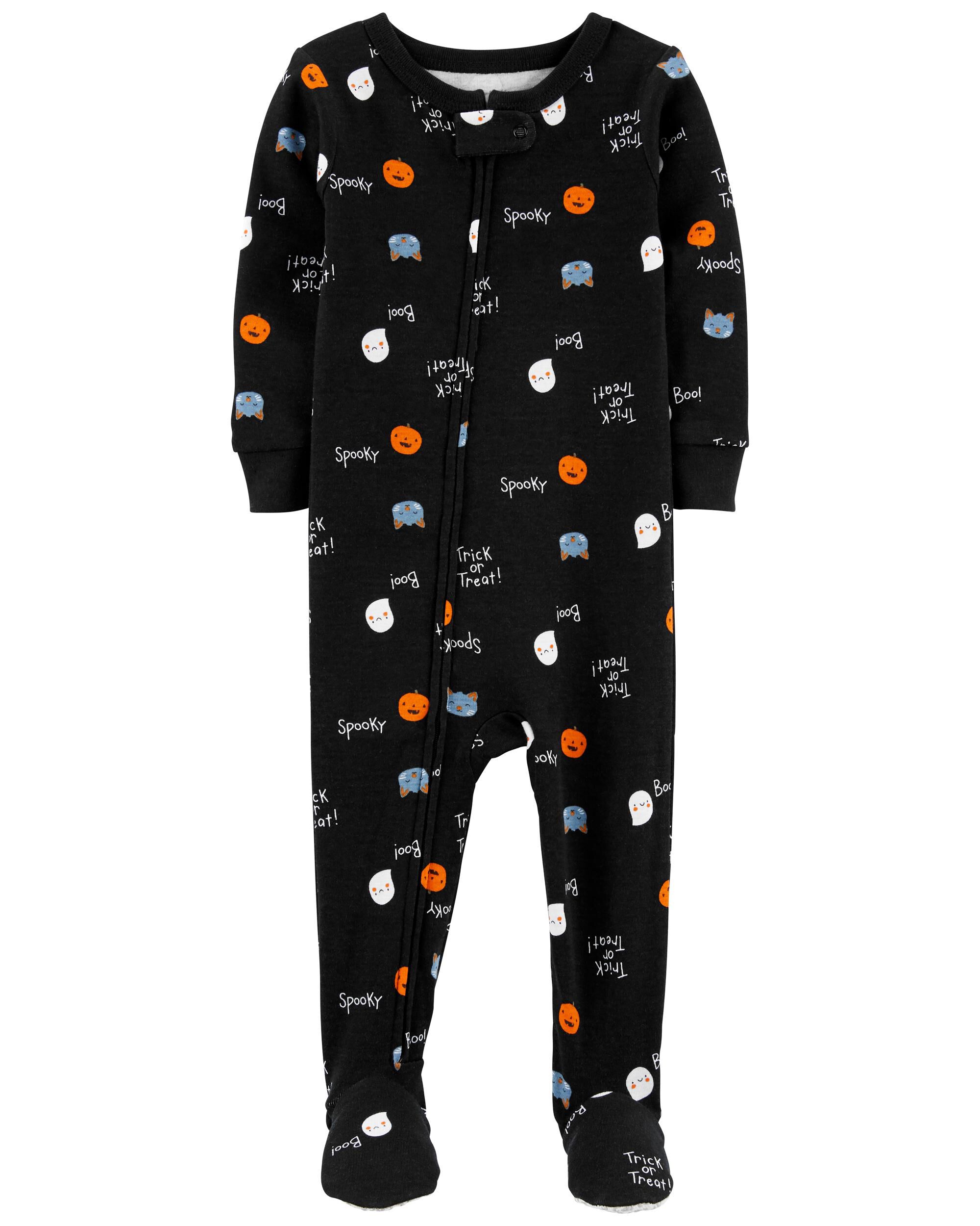 Baby 1 Piece Halloween 100 Snug Fit Cotton Footie Pajamas Carter s Carter s