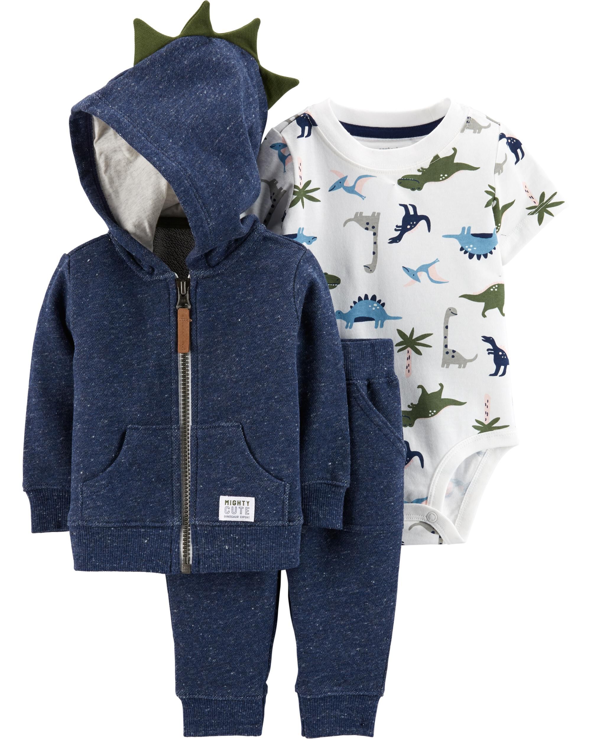 carter's dinosaur 3 piece